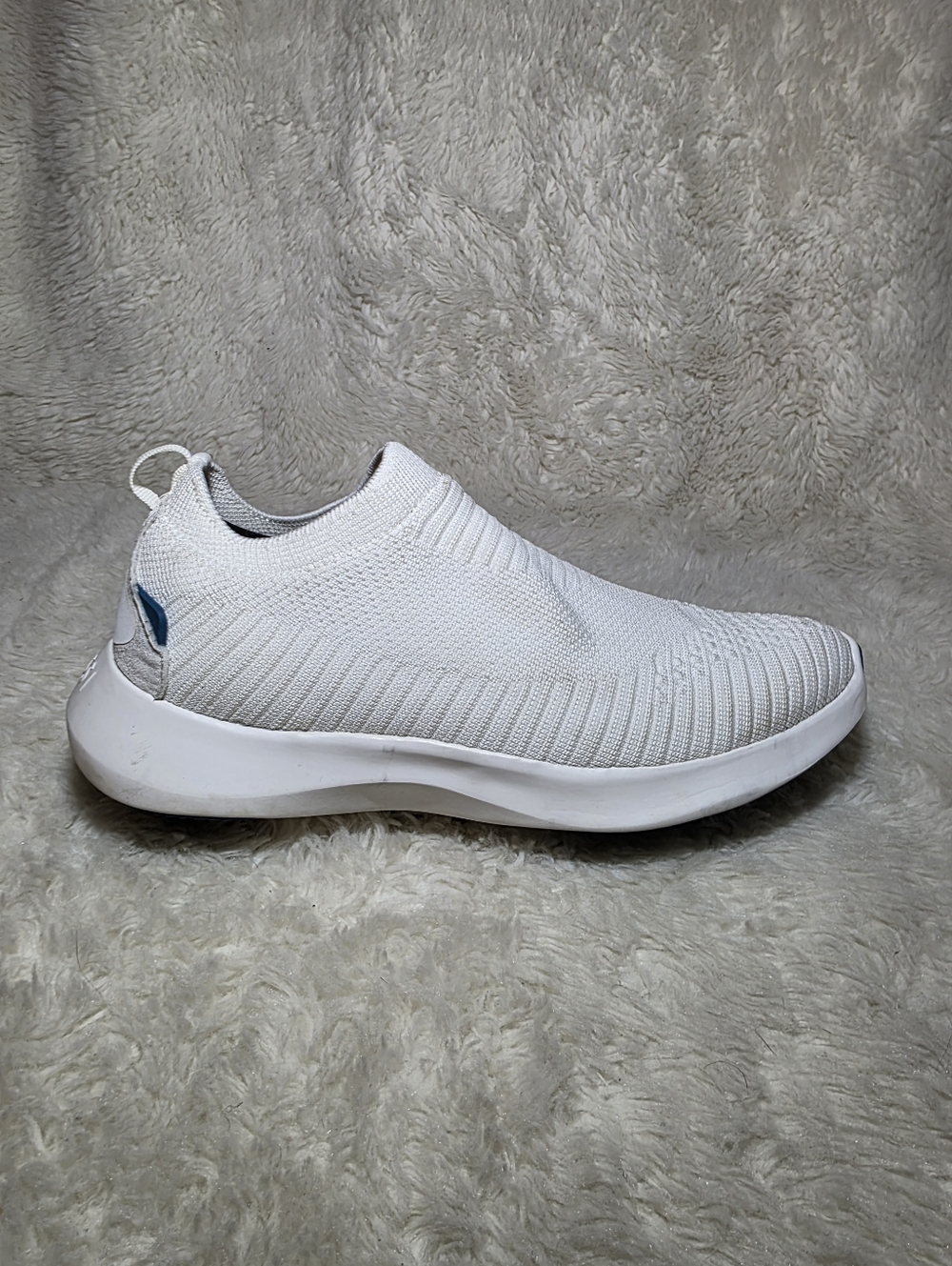 Vessi Everyday Move Slip-On Waterproof Knit Sneakers Polar White Women's Size 7